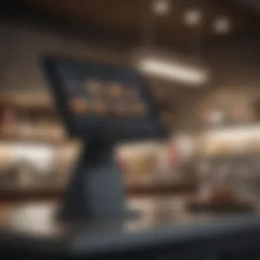 Square POS iPad stand enhancing customer experience