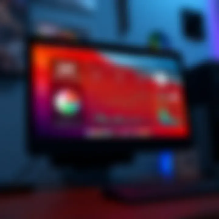 Software management interface on Mac