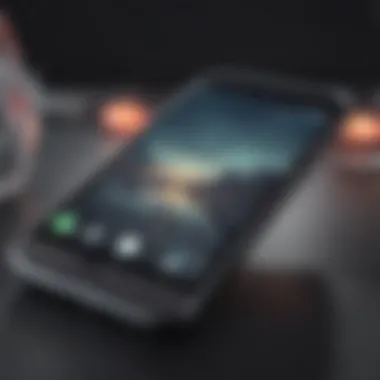 Technological Advancements in Smartphones Illustration of technological advancements in smartphones