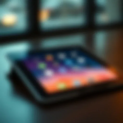 iPad 2 showcasing its sleek design and interface