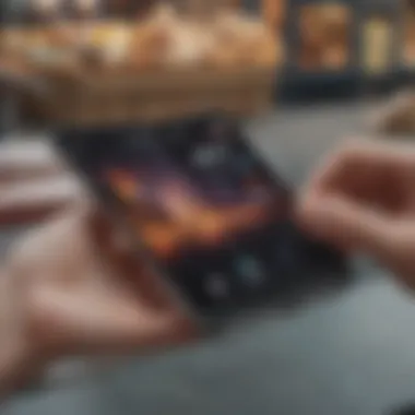 Market Trends and Consumer Sentiment on Foldable Smartphones Graph illustrating market trends and consumer sentiment regarding foldable smartphones.