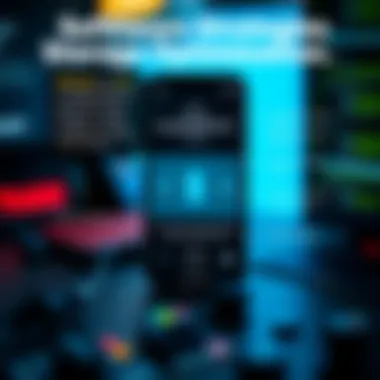 Software Strategies for Storage Optimization Infographic detailing software techniques for optimizing iPhone storage