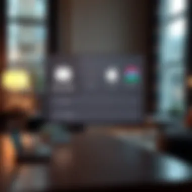 An illustration of Apple's HomeKit interface, demonstrating connectivity options.