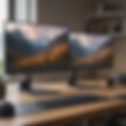 Innovative Workspace Setup