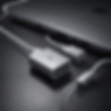 Innovative Connectivity Apple laptop adapter USB compatibility concept