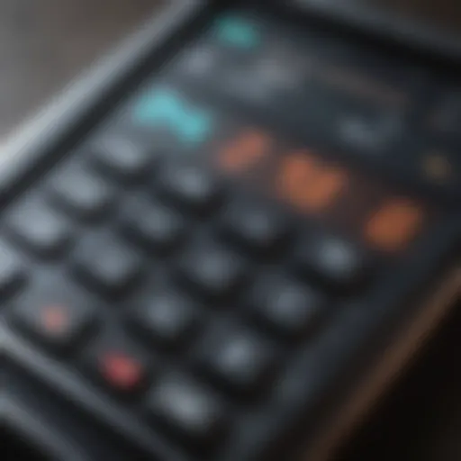 Innovative calculator app interface design