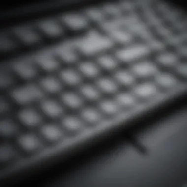 Minimalistic iMac Keyboard with Customizable Shortcuts