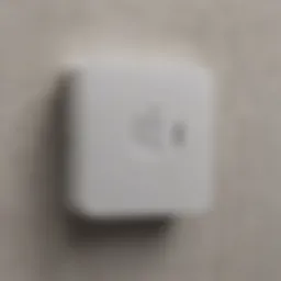 Smart Plug with Apple Logo