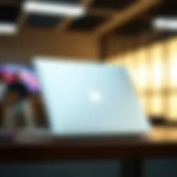 Elegant Silver Finish of MacBook Pro