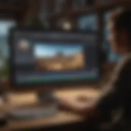 Final Cut Pro interface showcasing advanced editing features