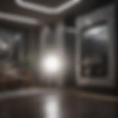 Futuristic Ambiance Creation Futuristic ambiance created by HomeKit compatible lights
