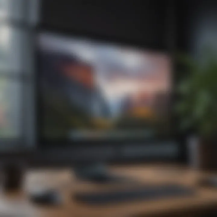 Refurbished iMac Pro showcasing sleek design