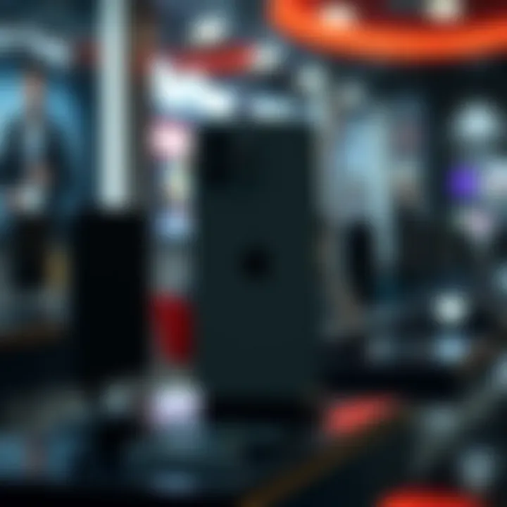 Latest iPhone 13 model on display