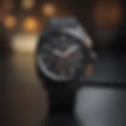 A vibrant display showcasing various customizable watch faces on an iPhone.