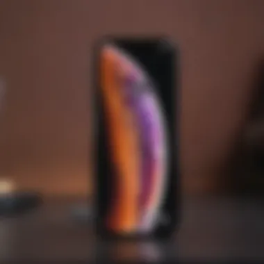Display Quality of the iPhone XR Display of iPhone XR demonstrating its vivid screen quality.