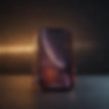 Elegant Design of the iPhone XR Overview of iPhone XR showcasing its elegant design and vibrant colors.