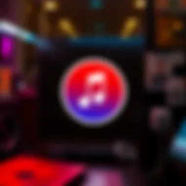 A graphic illustrating the impact of iTunes on music consumption