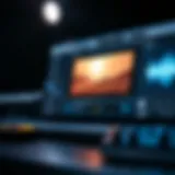 Logic Pro User Interface User interface of Logic Pro showcasing a music project