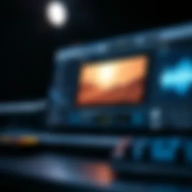 Logic Pro User Interface User interface of Logic Pro showcasing a music project