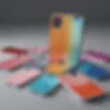 Vibrant color palette showcasing the new iPhone 13 variants