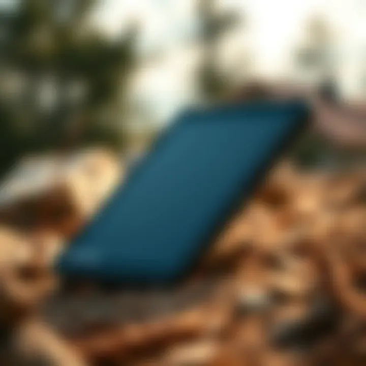 Durability demonstration of the Nomad iPad case in a rugged environment