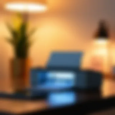 Visual representation of AirPrint setup