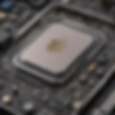 In-Depth Look at the iPhone SE Processor Architecture Close-up view of the iPhone SE processor architecture