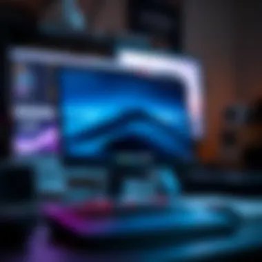 Small monitor showcasing compatibility with Mac devices