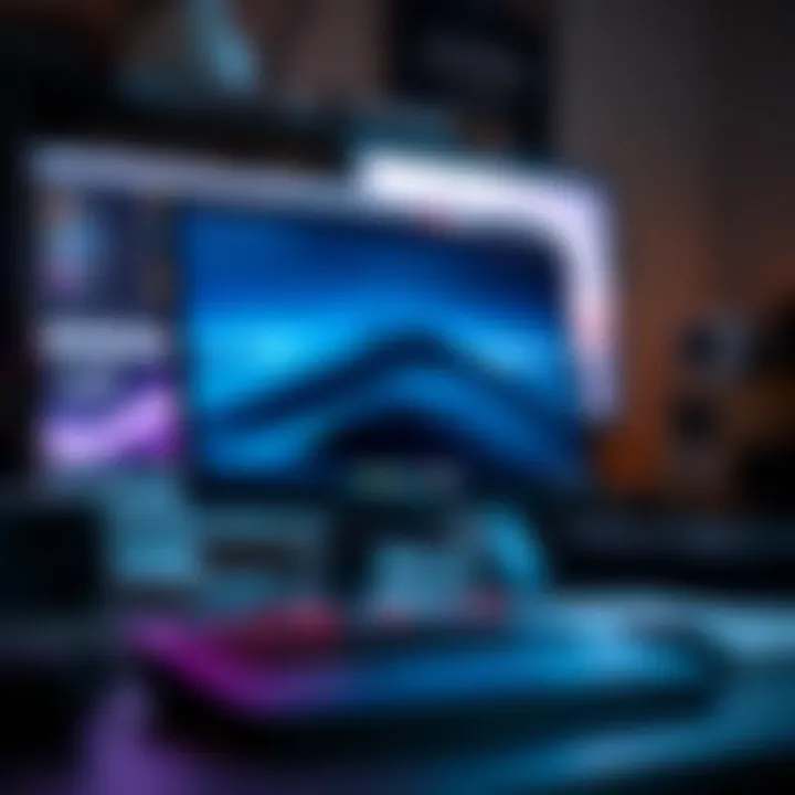 Small monitor showcasing compatibility with Mac devices