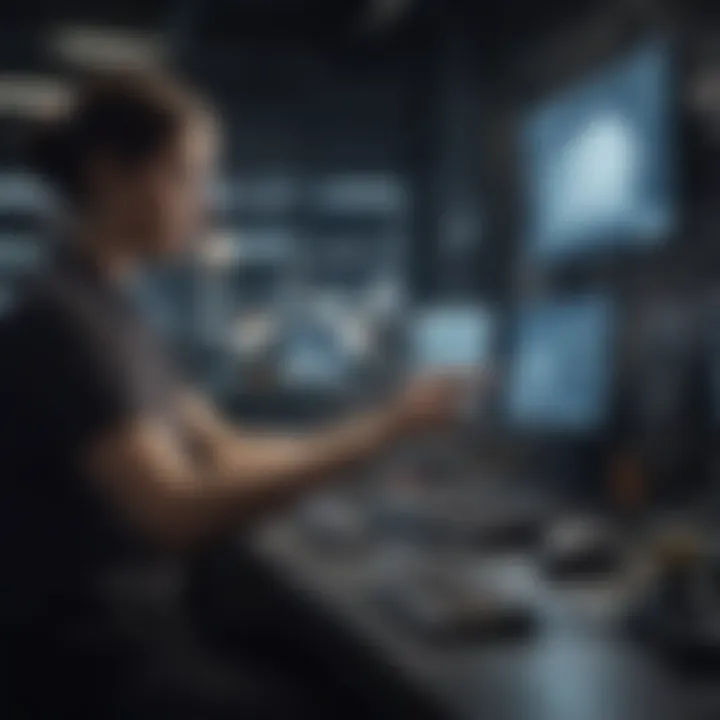 Illustration of application development environment for Apple's ARM-based systems.