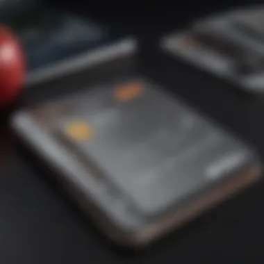 Apple Metal Credit Card with Apple Pay integration