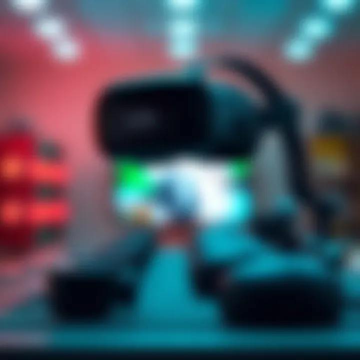 Visual comparison of various VR headsets for compatibility