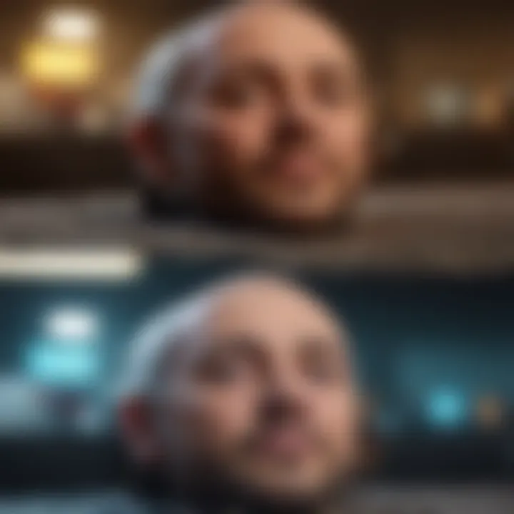 Before and after comparison of color grading effects