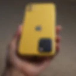 Exploring the iPhone 11 Yellow Color Option Introduction