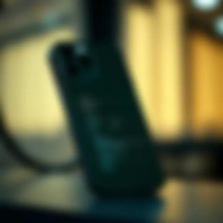 Technical specifications of the iPhone 12 Dark Green displayed