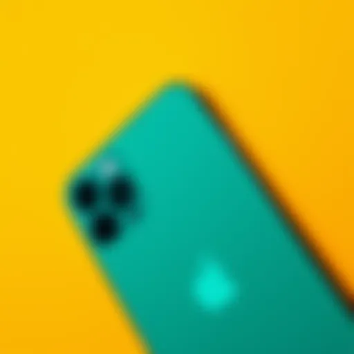 Vibrant color palette of the iPhone 13