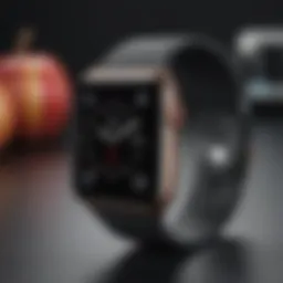 Latest Apple Watch model showcasing advanced features