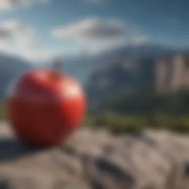 Visually Stunning Landscape A visually stunning landscape from an Apple TV+ film
