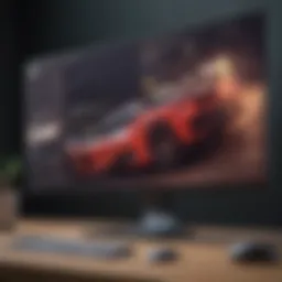 Sleek design of LG display tailored for Mac