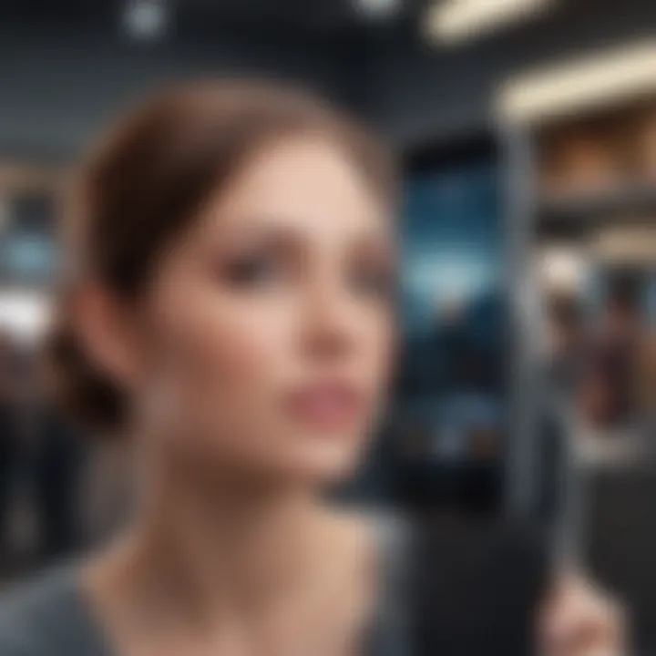 A visual representation of promotional opportunities for iPhone sales