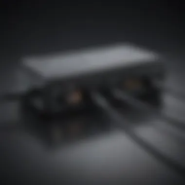 Versatile Connection Options A sleek six-port charger showcasing multiple device connections.