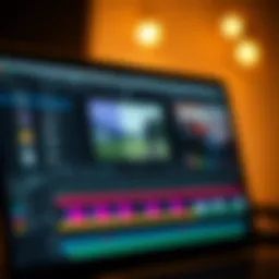 Final Cut Pro user interface showcasing editing tools