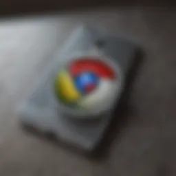 Google Chrome Logo on iPhone
