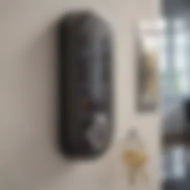 Enhanced Home Security with Keys Illustration showcasing the benefits of using home keys for smart home security