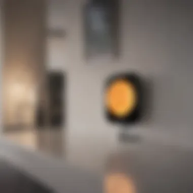 Seamless HomeKit Integration Abstract representation of HomeKit integration in a modern smart home