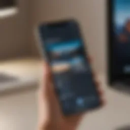 iCloud backup interface on iPhone