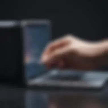 Creating a Strong Password Illustration of a strong password being created