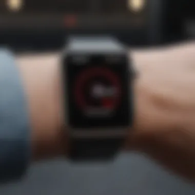Apple Watch Health Tracking Capabilities Apple Watch showcasing health tracking capabilities