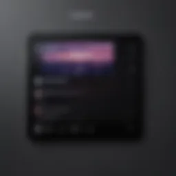 A visually appealing layout of an Apple Music playlist interface.