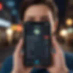 Visual representation of scam likely call notifications